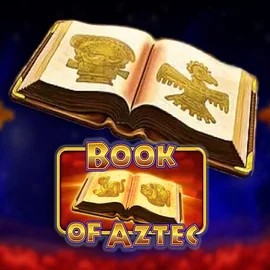 Book of Aztec logo by Amatic Industries at Seven CasinoBook of Aztec