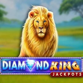 Enjoy Diamond King Jackpots by SpinPlay Games – logo hosted on casino-seven.dk