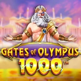 Official Slots logo: Gates of Olympus 1000 by Pragmatic Play at Seven Casino