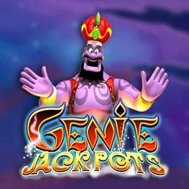 Genie Jackpots logo by Blueprint Gaming at Seven Casino