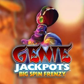Genie Jackpots: Big Spin Frenzy game by Blueprint Gaming – logo hosted on Seven Casino