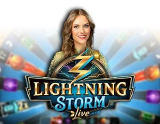 Official Live Casino logo: Lightning Storm by Evolution at Seven Casino