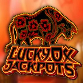 Lucky Ox Jackpots online game logo by Rival on casino-seven.dk