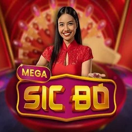 Mega Sic Bo slot logo by Pragmatic Play at Seven Casino