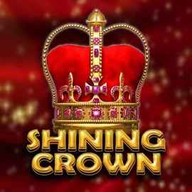 Shining Crown online game logo by Amusnet Interactive on casino-seven.dk