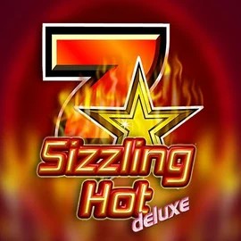 Sizzling Hot Deluxe by Novomatic, showcased at casino-seven.dk – game logo