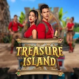 Treasure Island game by Pragmatic Play – logo hosted on Seven Casino